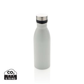 Vattenflaska i RCS återvunnen stainless steel Vit