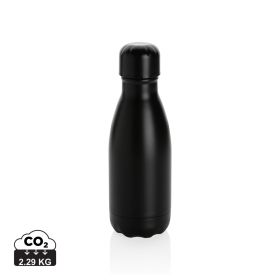 Vakuumflaska i stainless steel 260ml Svart