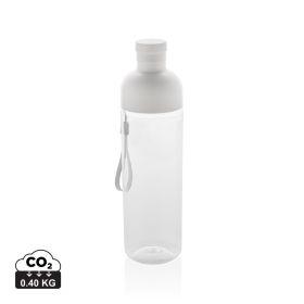 Impact läckagesäker vattenflaska 600ml RCS återvunnen PET Vit