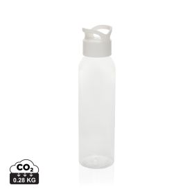 Oasis vattenflaska 650ml återvunnen pet Vit
