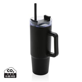 Tana mugg med handtag 900ml RCS återvunnen plast Svart