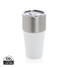 Fluid RCS-certifierat dricksglas i återvunnet stål 500ML Vit