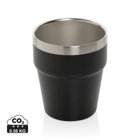 Clark dubbelväggig kaffemugg 300ml RCS Svart