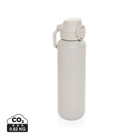 Via RCS Re-steel låsbar sportflaska 600ML Beige