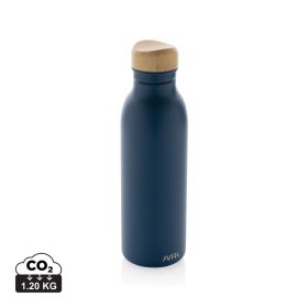 Avira Alcor RCS återvunnet stål vattenflaska 600ml Marin