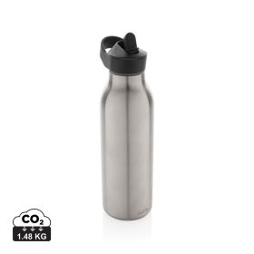 Avira Ara fliptop vattenflaska 500ml RCS återvunnet stål Silver