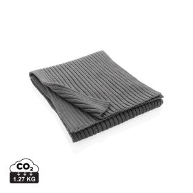 Impact AWARE™ Polylana®stickad halsduk 180x25cm Grå