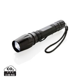 10W Heavy duty CREE-ficklampa Svart
