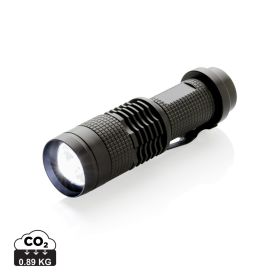 3W liten CREE-ficklampa Svart