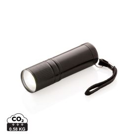 COB ficklampa Svart