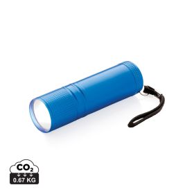 COB ficklampa Blå