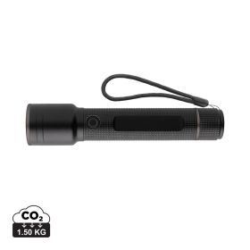 Gear X USB-återuppladdningsbar stor ficklampa RCS aluminium