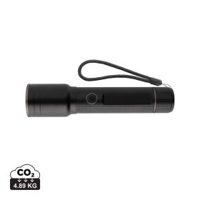 USB-återuppladdningsbar heavy duty ficklampa RCS aluminium