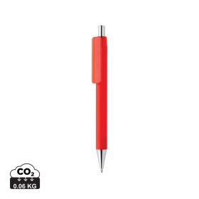 X8 penna smooth touch röd
