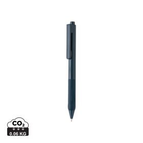 X9 solid penna med silikongrepp marin
