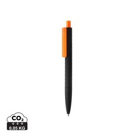 X3 svart penna smooth touch Orange