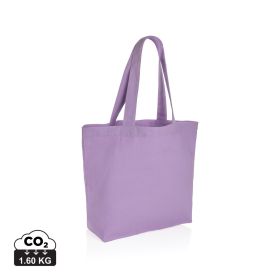 Impact Aware™ shoppingkasse m/ficka 240 gsm rcanvas Lila