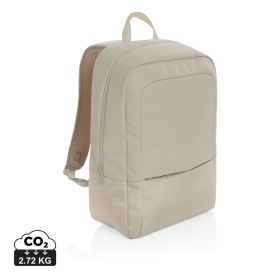 Armond 15.6" basic laptopryggsäck AWARE™ RPET Beige