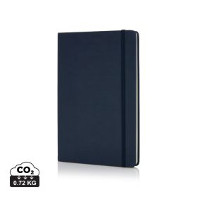 Anteckningsbok Deluxe PU - prägling A5 Marin