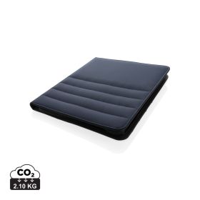 Impact AWARE™ RPET A4 portfolio med dragkedja Marin