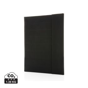 Impact Aware™ A4 portfolio med magnetstängning Svart