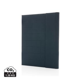 Impact Aware™ A4 portfolio med magnetstängning Marin