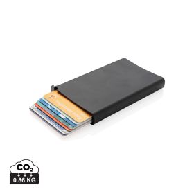 Standard aluminium RFID korthållare Svart