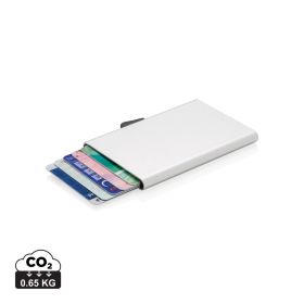 C-secure RFID korthållare i aluminium Silver