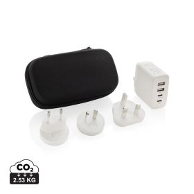 TravelCharge Pro RCS rplastisk reseladdare med USB C