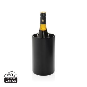 Vino vinhink av RCS-certifierat återvunnet rostfritt stål svart