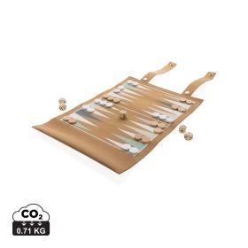 Britton kork hopvikbart backgammon och dam-spel