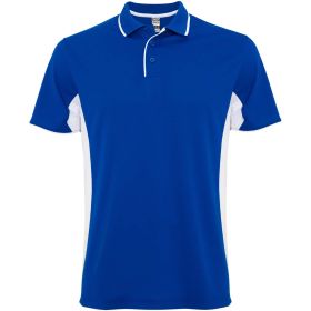 Montmelo kortärmad unisex sportpolo Blå