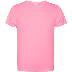 Estoril kortärmad funktions T-shirt för herr Rosa