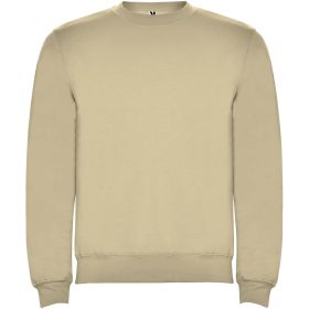 Clasica unisex tröja med rund hals Beige
