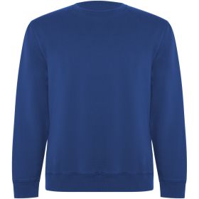 Batian unisex tröja med rund hals ekologisk bomull Blå