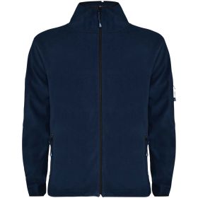 Luciane fleecejacka för herr med hellång dragkedja Navy Blue