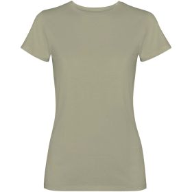 Fiyi kortärmad t-shirt för dam Beige