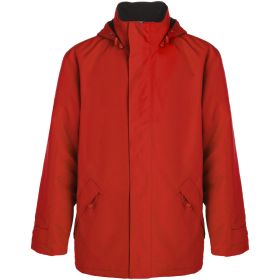 Europa unisex isolerad jacka Röd