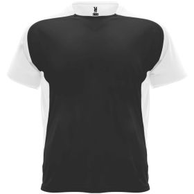 Bugatti kortärmad unisex T-shirt av återvunnet material Svart