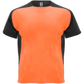 Bugatti kortärmad unisex T-shirt av återvunnet material Orange