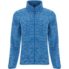 Artic fleecejacka för dam med hellång dragkedja Heather royal blue
