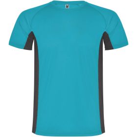 Shanghai kortärmad sport-T-shirt för herr Turkos
