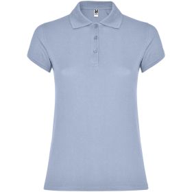 Star kortärmad pikétröja för dam Zen Blue
