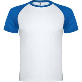 Indianapolis kortärmad unisex sport-T-shirt Vit