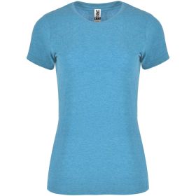 Fox kortärmad T-shirt för dam Heather Turquoise