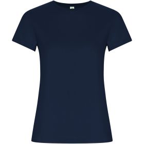 Golden kortärmad T-shirt för dam Navy Blue