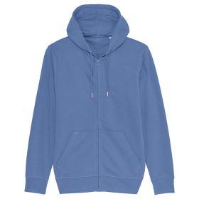 Connector - Den Nödvändiga Unisex Huvtröjan med Dragkedja Bright Blue