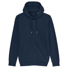Connector - Den Nödvändiga Unisex Huvtröjan med Dragkedja Marin