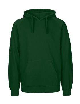 Unisex Tiger Cotton Hoodie Mörkgrön