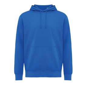 IQONIQ Rila lättvikt hoodie i återvunnen bomull Blå